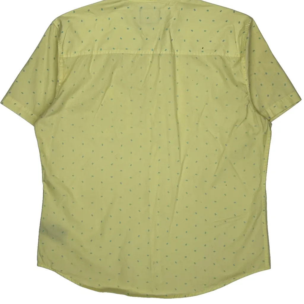 Ecko Unltd Polka Dot Short Sleeve Shirt - XL Yellow Cotton - Image 7