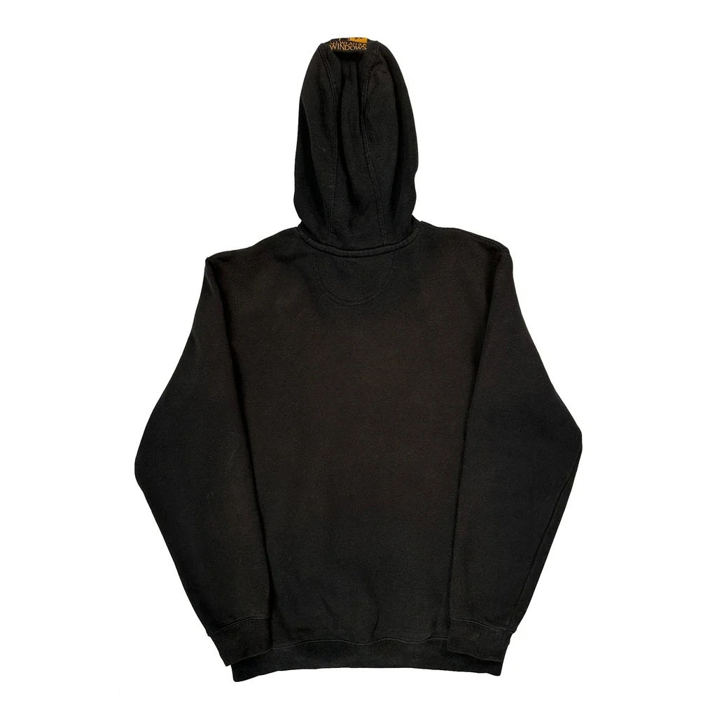 Economy Lumber Carhartt Hoodie - Medium Black Cotton - Image 2