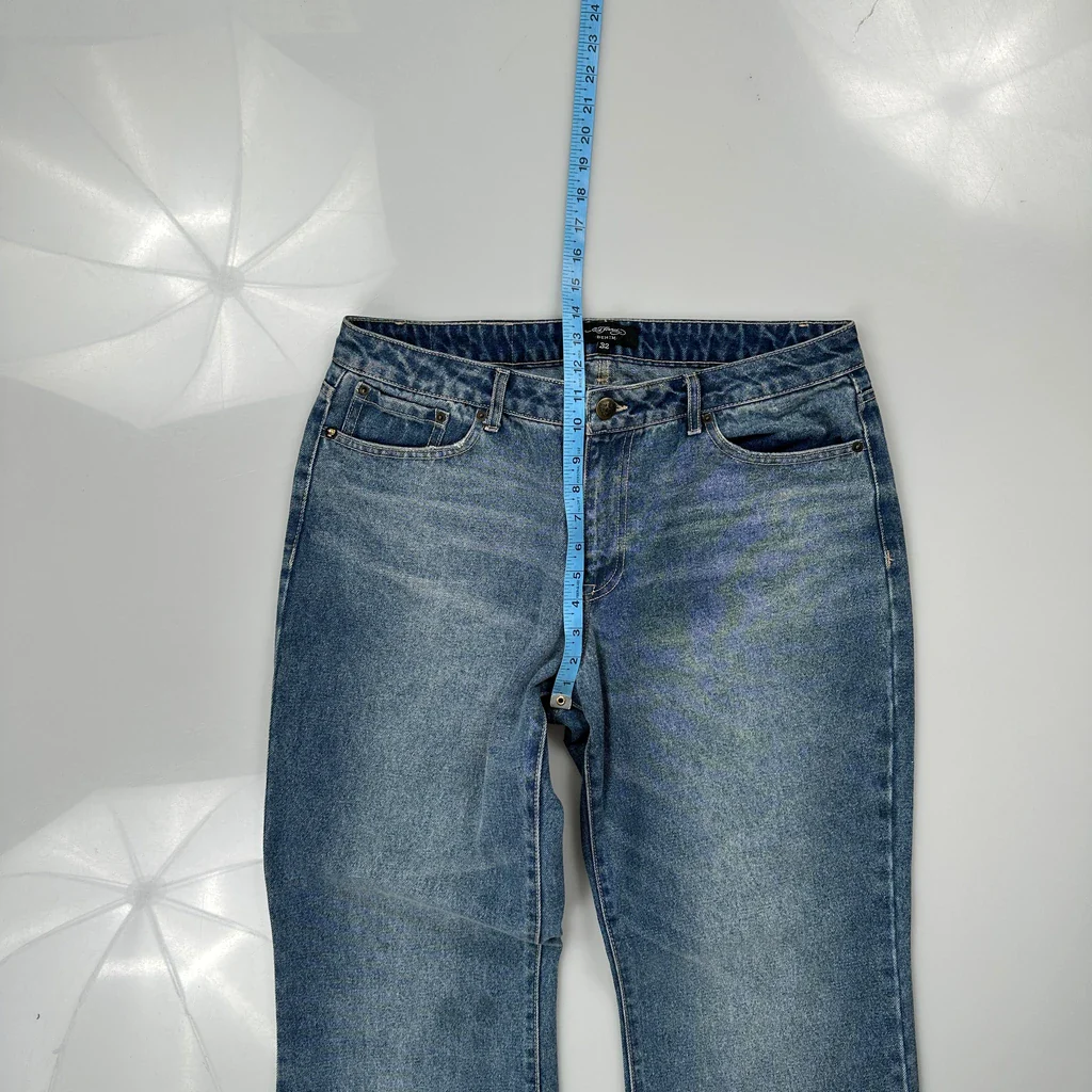 Ed Hardy Graphic Jeans - 34W 32L Blue Denim - Image 4