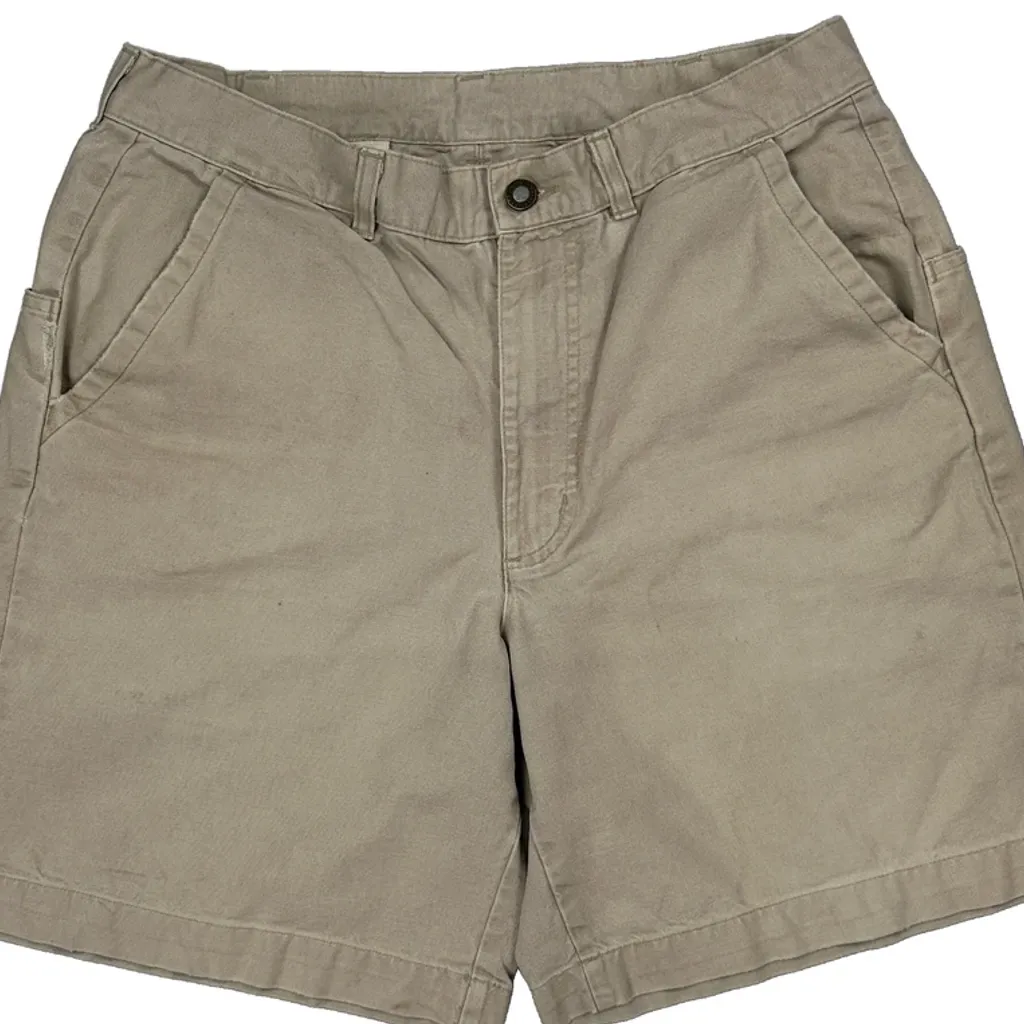 Eddie Bauer Swing Pocket Shorts - 30W 8L Beige Cotton - Image 10