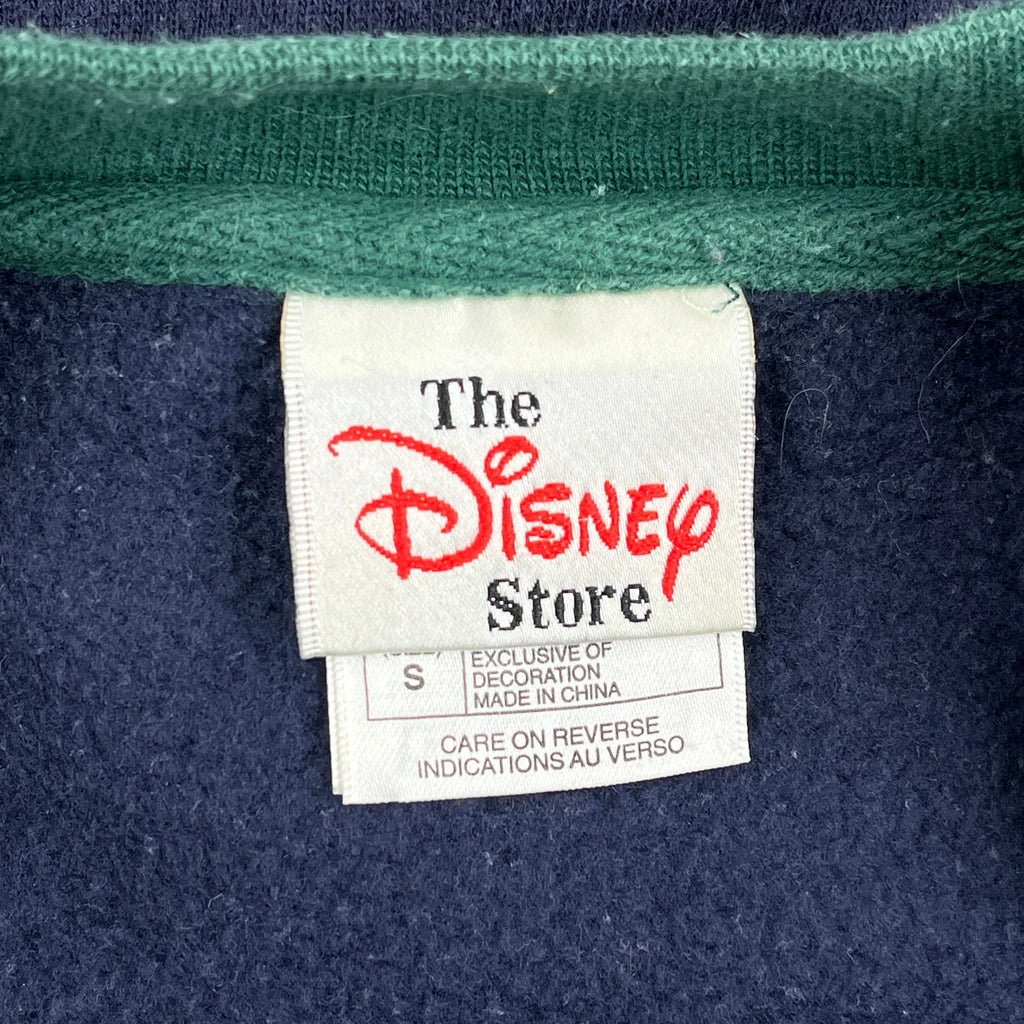 Eeyore Character Print Disney Cartoon Sweatshirt - Small Green Cotton - Image 4