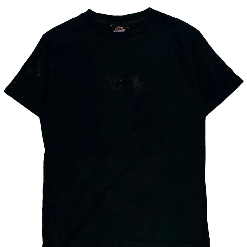 El Paso, Tx Harley Davidson Graphic T-Shirt - Large Black Cotton - Image 6