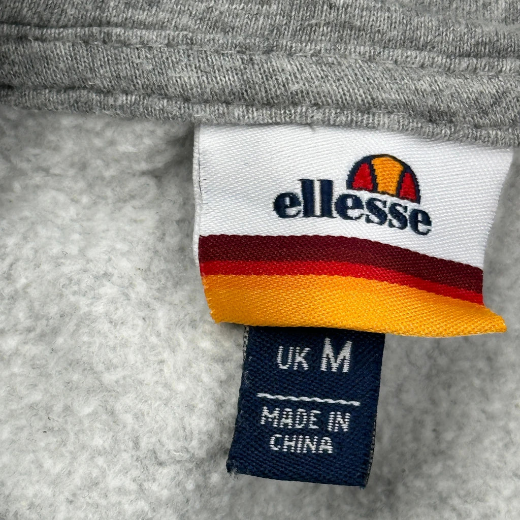 Ellesse Hoodie - Medium Grey Cotton Blend - Image 3