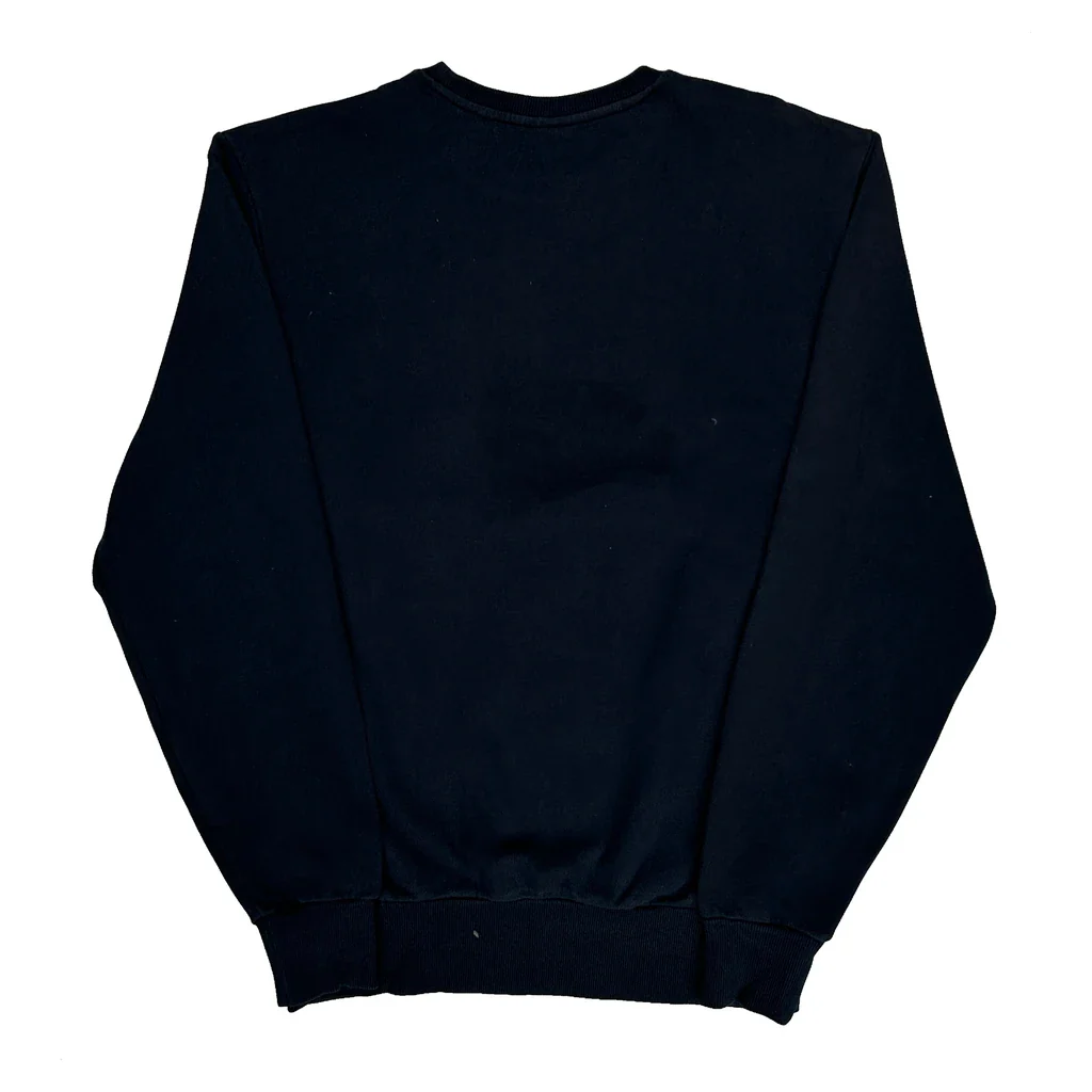Ellesse Sweatshirt - Large Black Cotton - Image 2