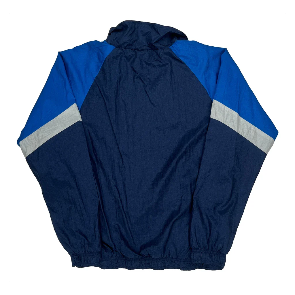 Ellesse Striped Track Jacket - XL Blue Polyester - Image 2