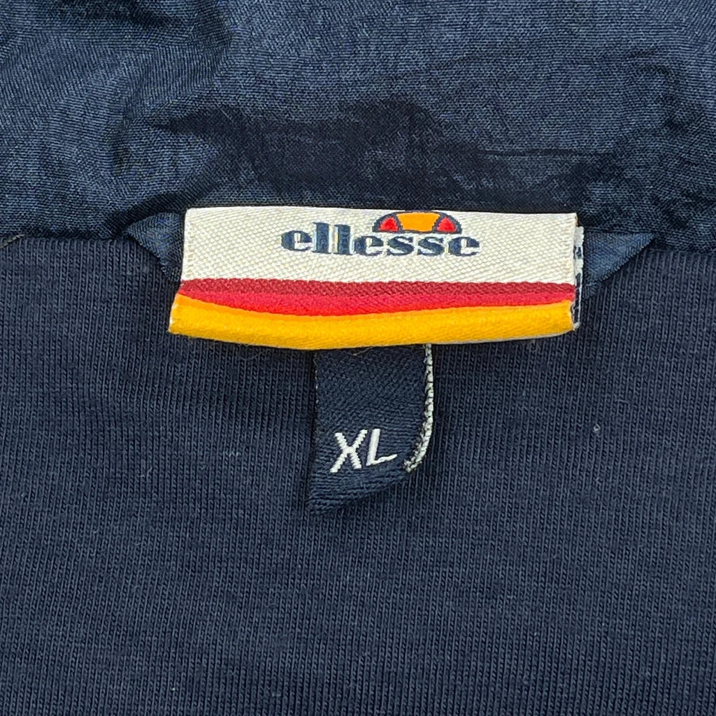 Ellesse Striped Track Jacket - XL Blue Polyester - Image 3