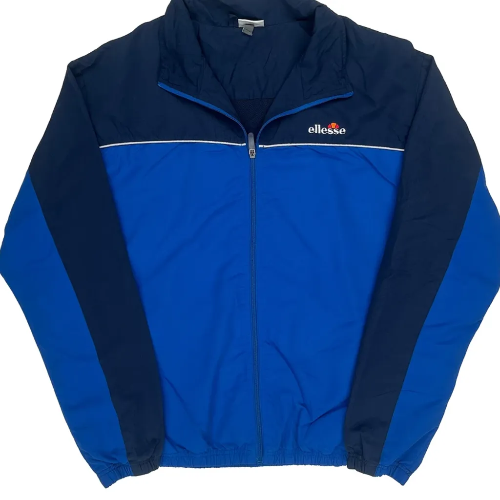 Ellesse Windbreaker - Large Blue Polyester - Image 4