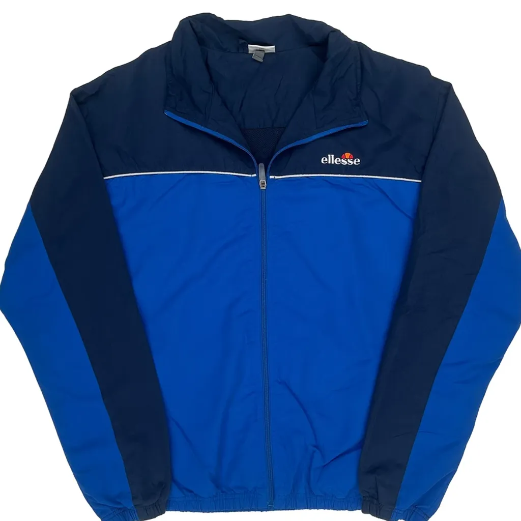 Ellesse Windbreaker - Large Blue Polyester - Image 5