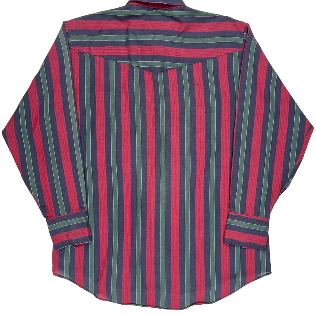 Ely Cattleman Striped Shirt - Large Multicoloured Cotton - Image 6