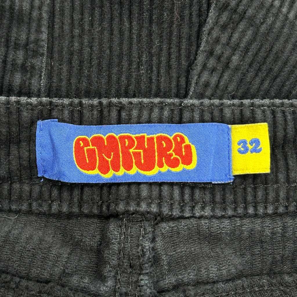 Empyre Cord Trousers - 32″ Waist Black Corduroy - Image 6