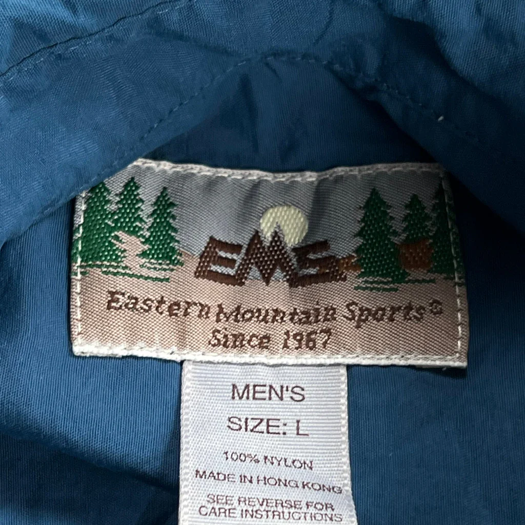 Ems Short Sleeve Shirt - Large Blue Nylon - Image 3