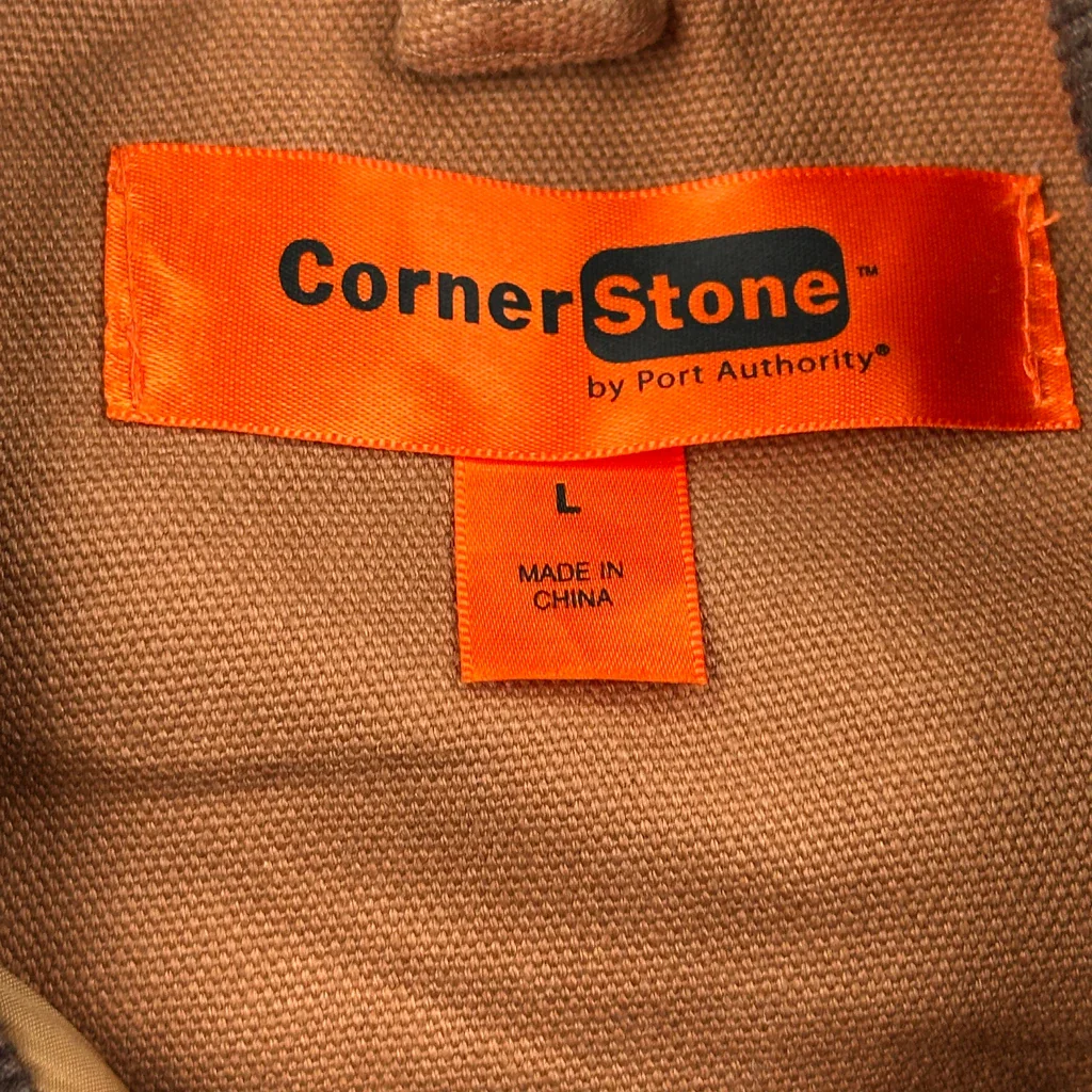 Energy Cooperative Port Authority Workwear Detroit Jacket - Large Brown Cotton - Image 3