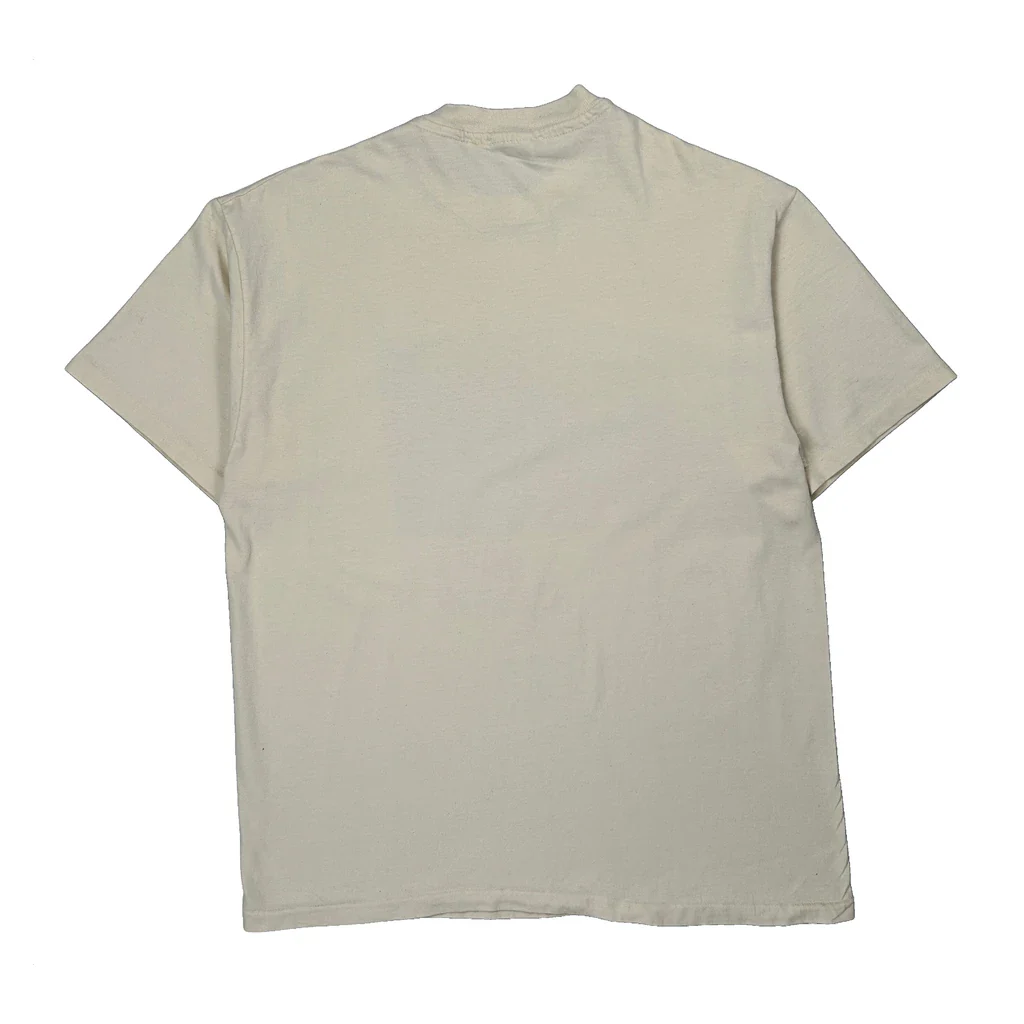 Energy & Environment Contest Hanes Graphic T-Shirt - Large Cream Cotton - Image 2