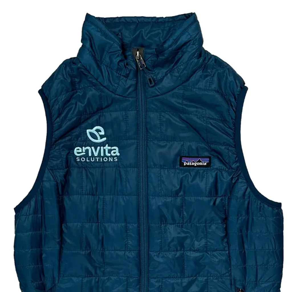 Envita Solutions Logo Patagonia Gilet - Small Blue Polyester - Image 4