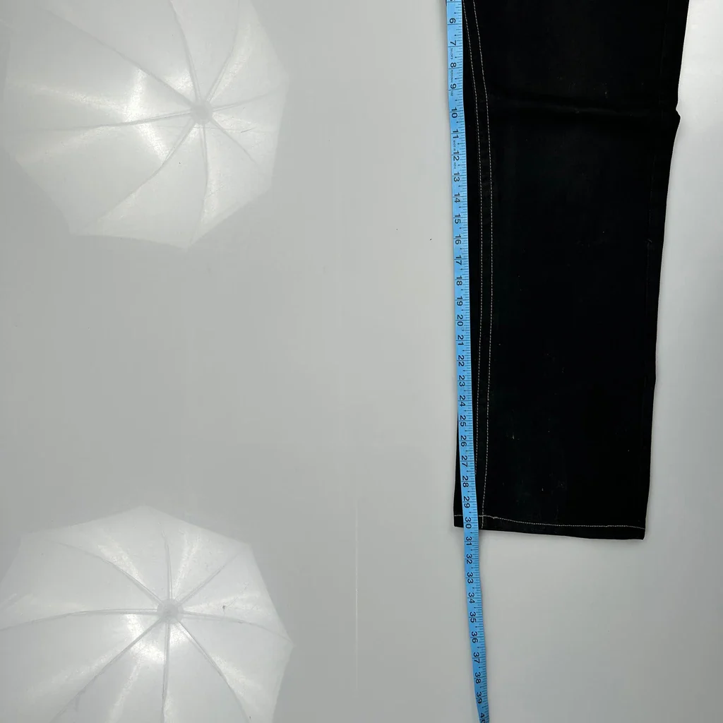 Enyce Studded Jeans - 33W 30L Black Cotton - Image 5