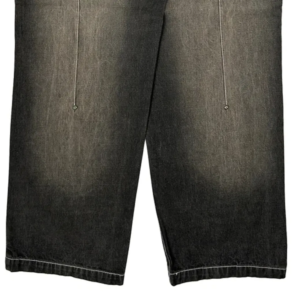 Enyce Baggy Graphic Jeans - 34W 32L Black Cotton - Image 7