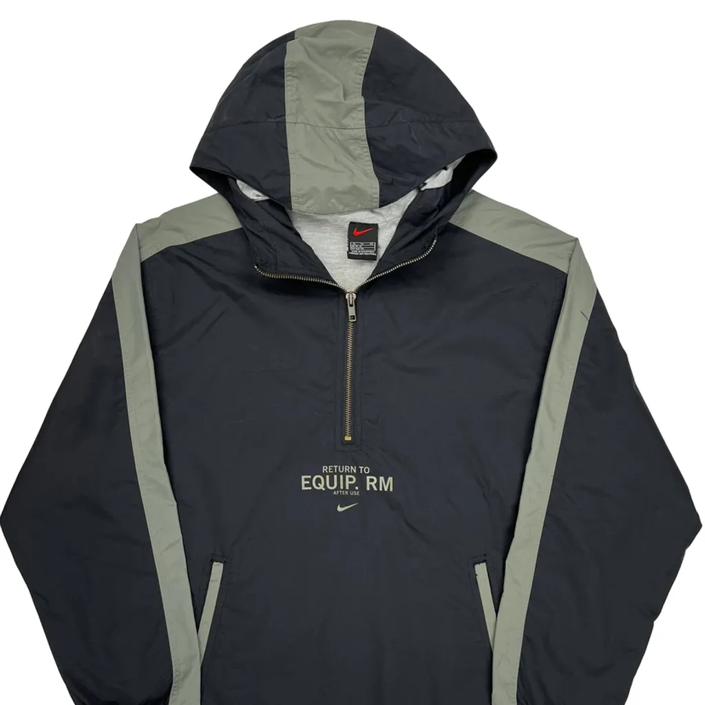 Equip Rm Nike Windbreaker - XL Gray Polyester - Image 5
