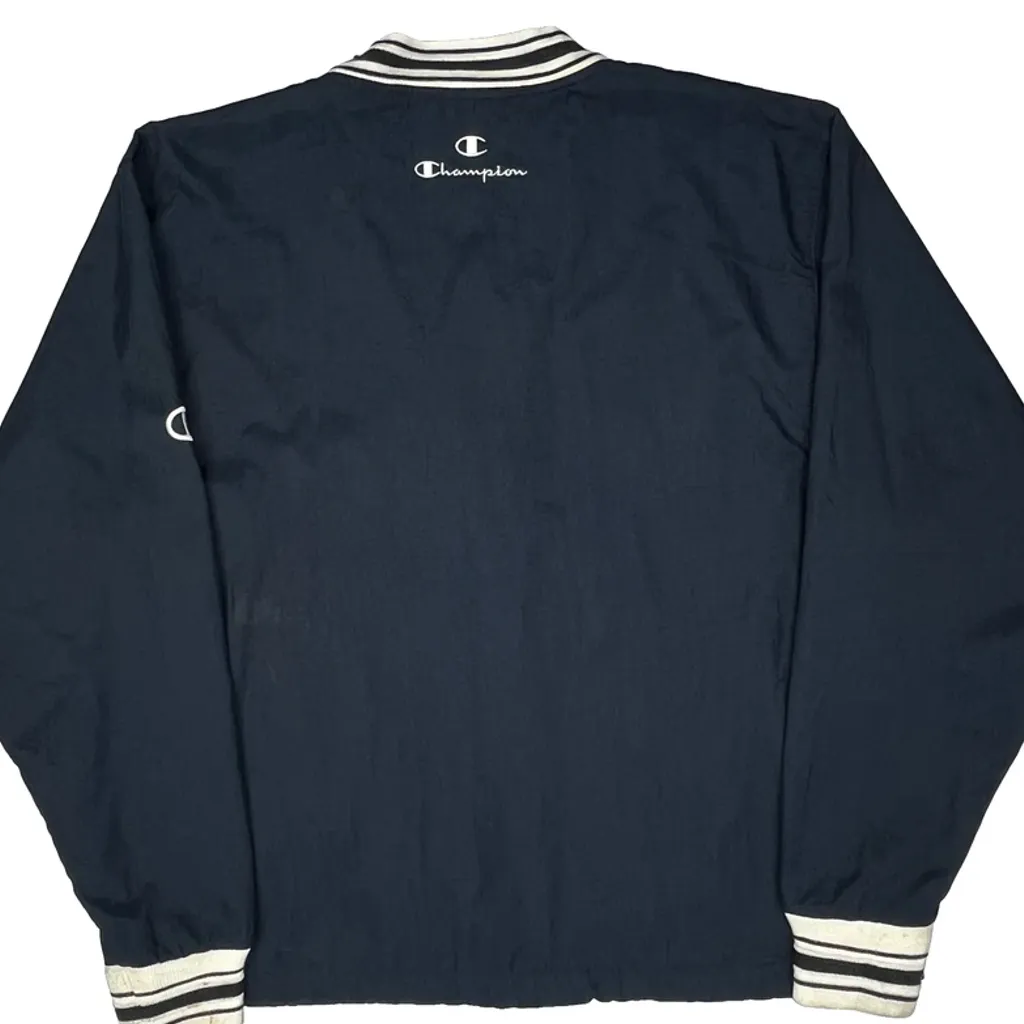 Esterline 100 Mile Club Champion Windbreaker - Medium Navy Nylon - Image 8