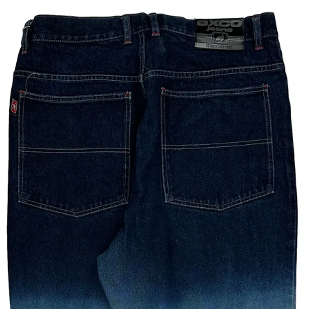 Exco Jeans - 36W 30L Blue Cotton - Image 7