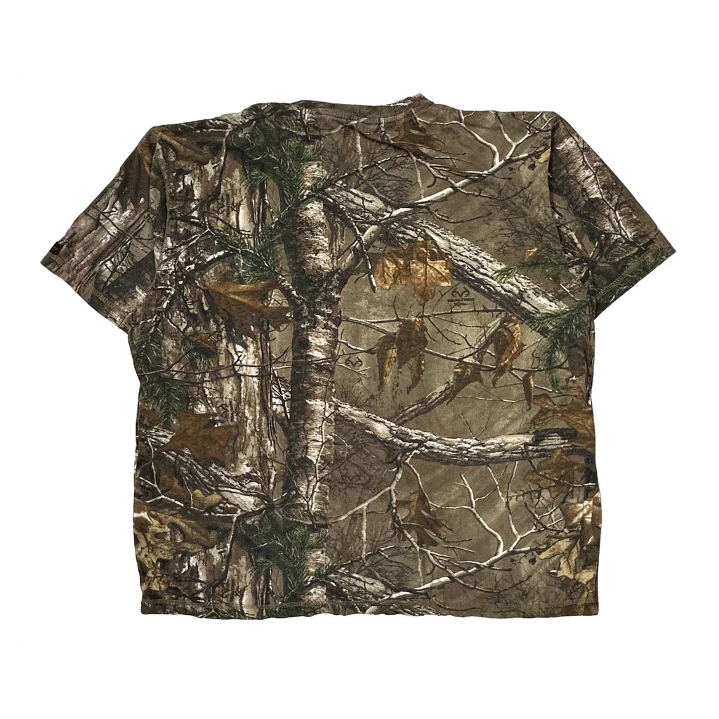 Experience The Great Outdoors Realtree Camo T-Shirt - 2XL Camo Cotton - Image 2