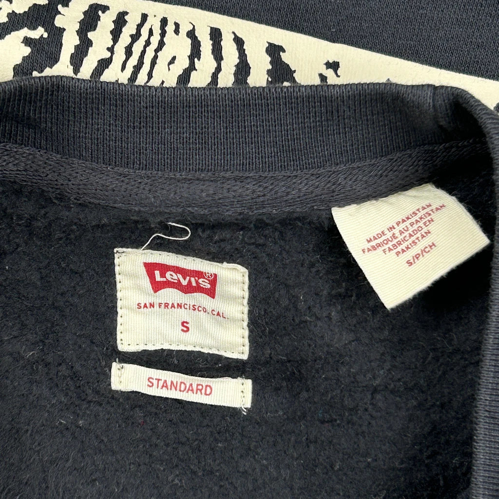 Explorer Division Levis Graphic Sweatshirt - Small Black Cotton - Image 3