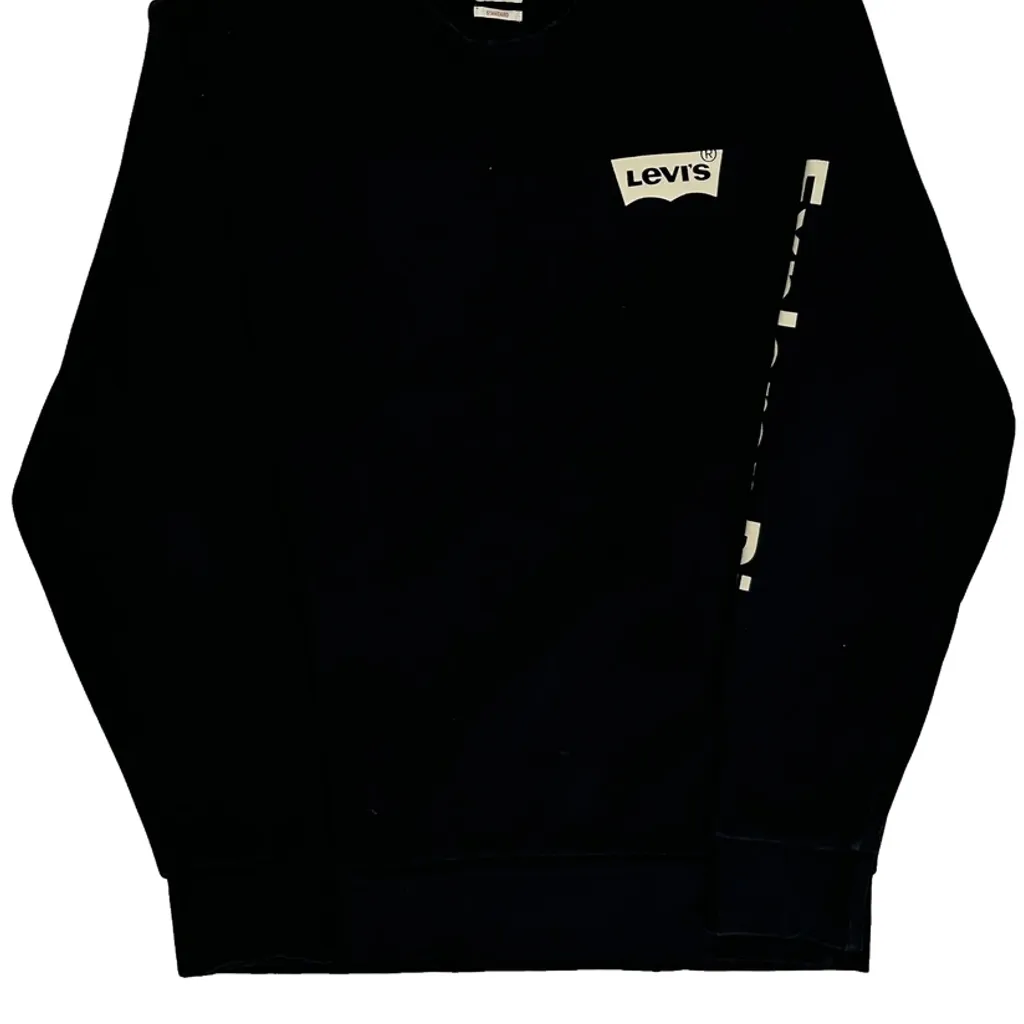 Explorer Division Levis Graphic Sweatshirt - Small Black Cotton - Image 5