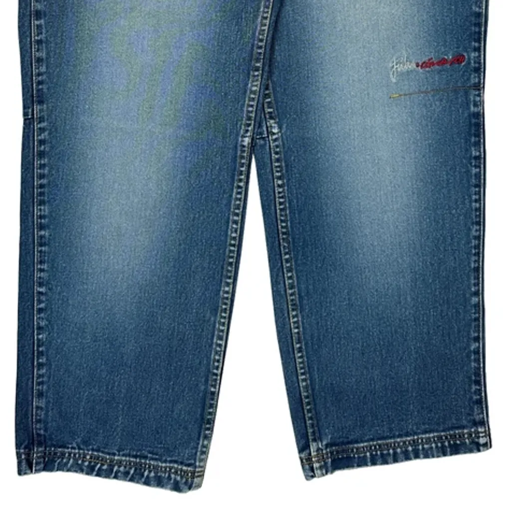 F-92 Fubu Graphic Jeans - 32W 32L Blue Denim - Image 9