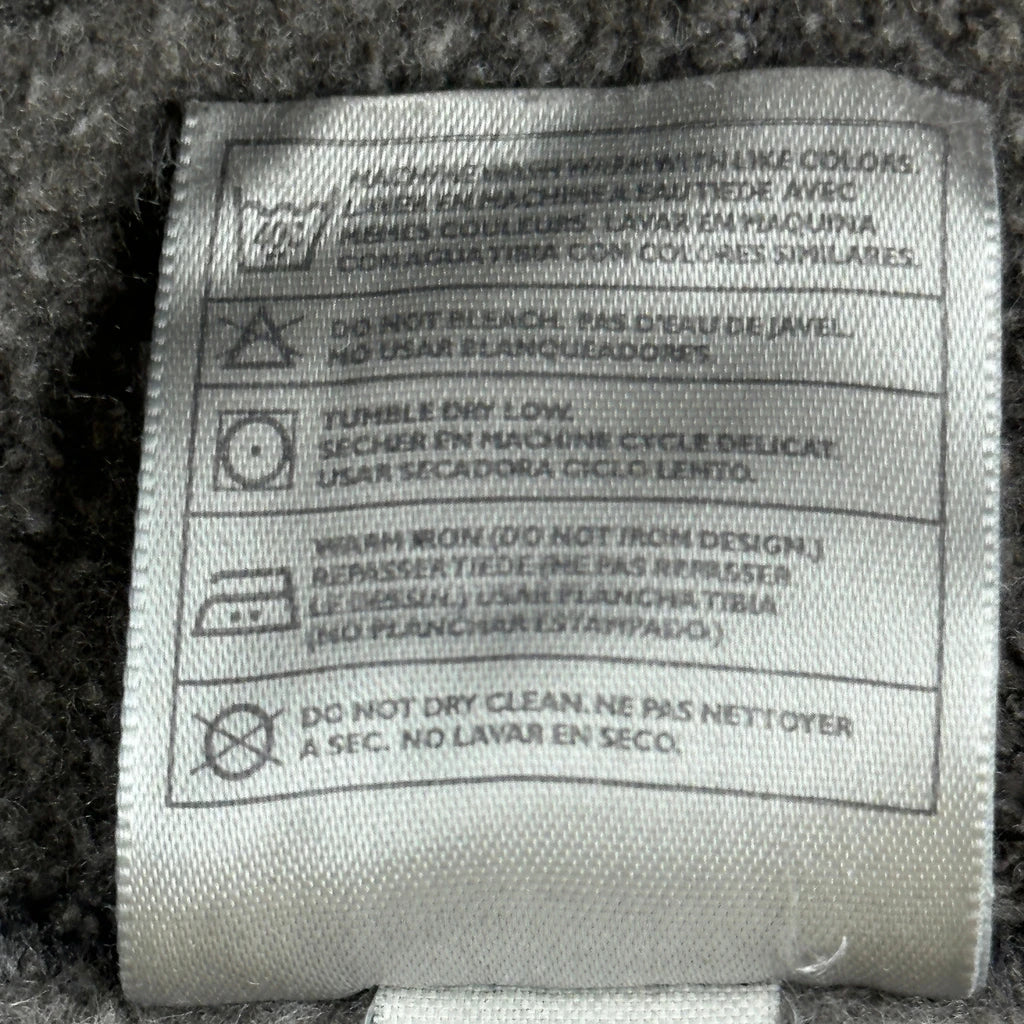 Faded 90S Nike Hoodie - XL Grey Cotton - Image 4