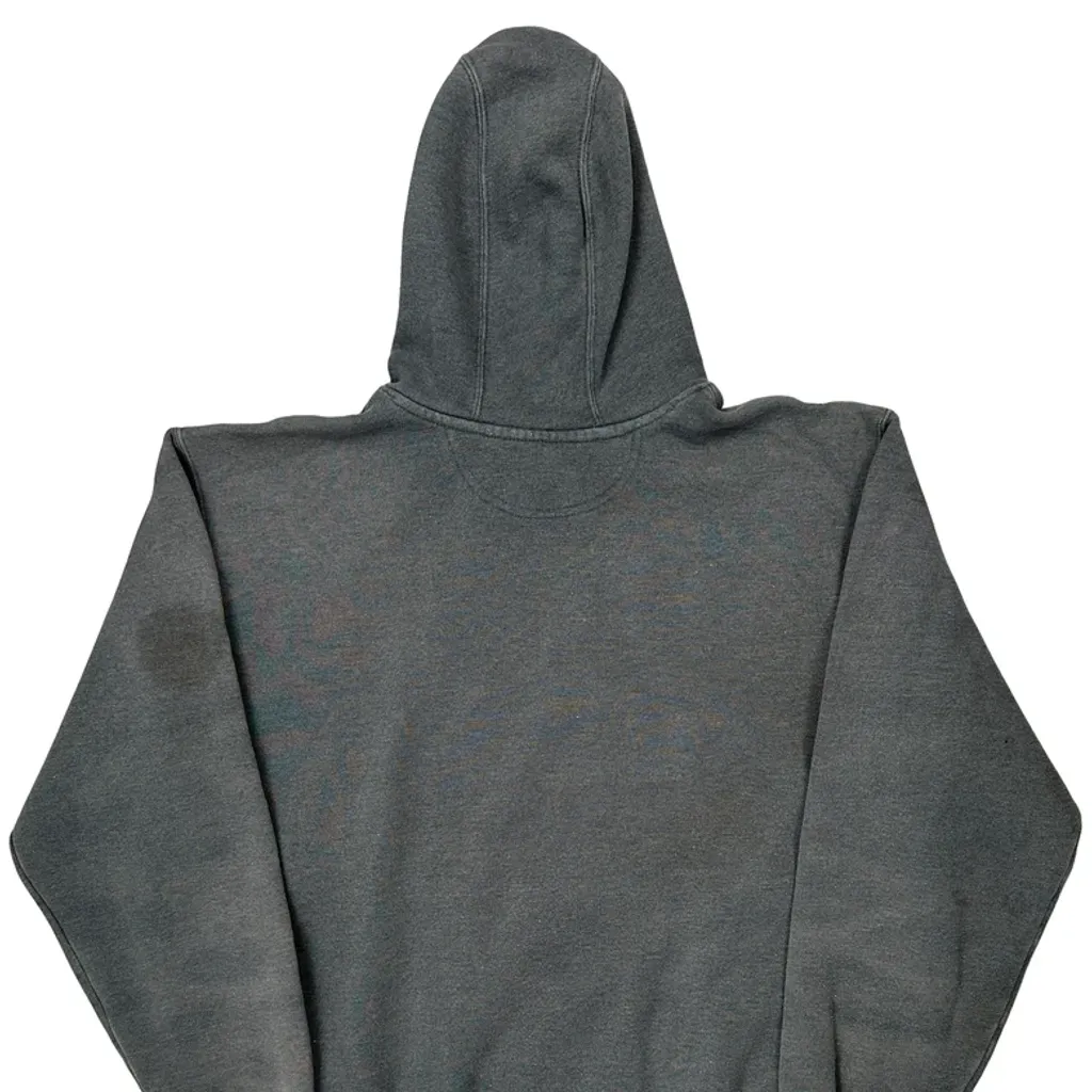 Faded Carhartt Hoodie - XL Grey Cotton - Image 7