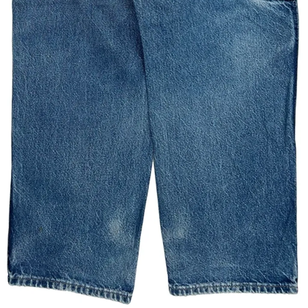 Faded Dickies Carpenter Jeans - 34W 30L Blue Cotton - Image 8