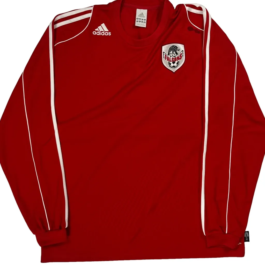 Falcons Adidas Football Shirt - XL Red Polyester - Image 5