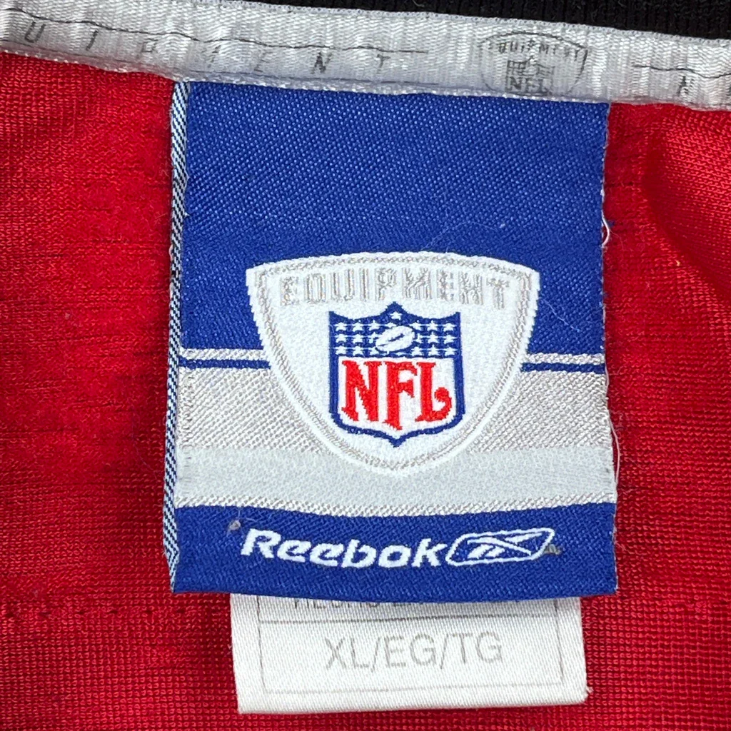 Falcons Reebok Nfl Jersey - XL Red Polyester - Image 3