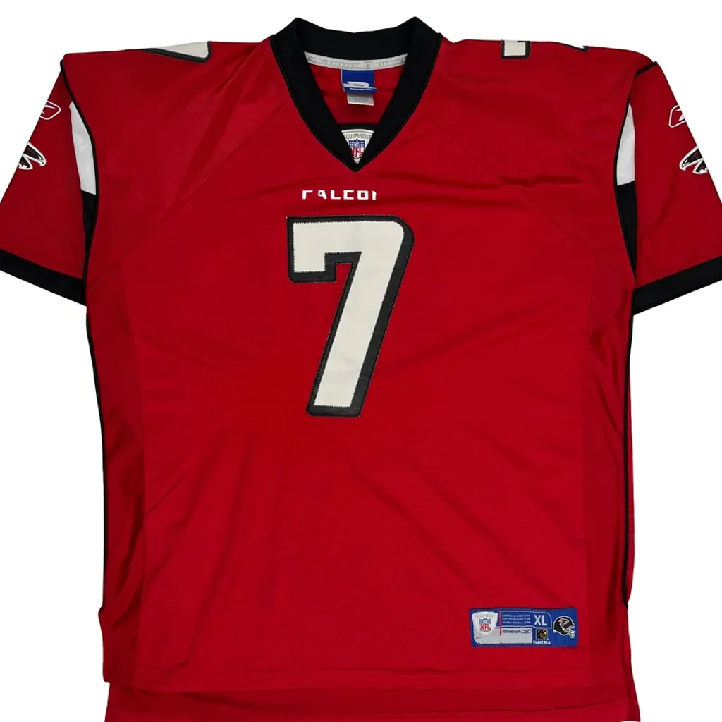 Falcons Reebok Nfl Jersey - XL Red Polyester - Image 5