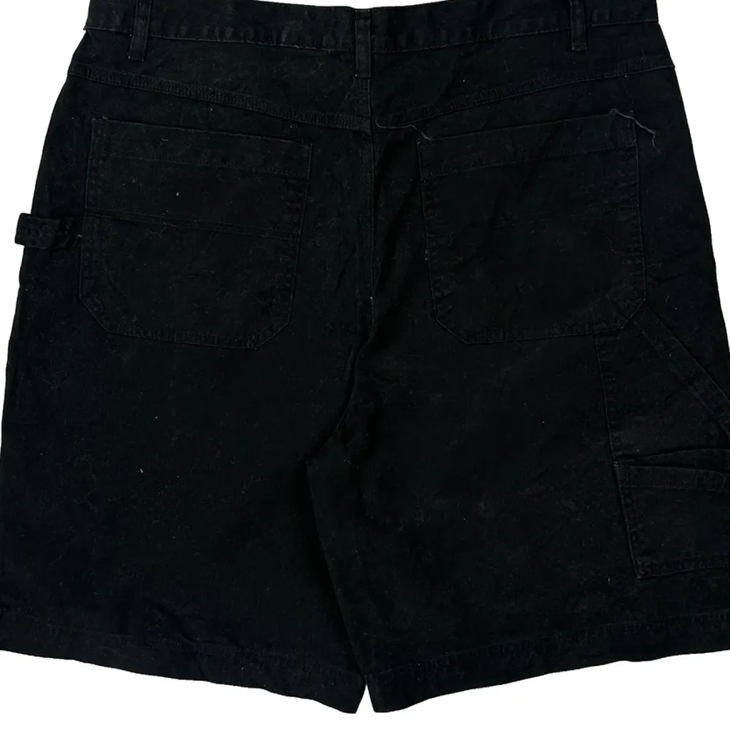 Falls Creek Carpenter Shorts - 36W 9L Black Cotton - Image 7