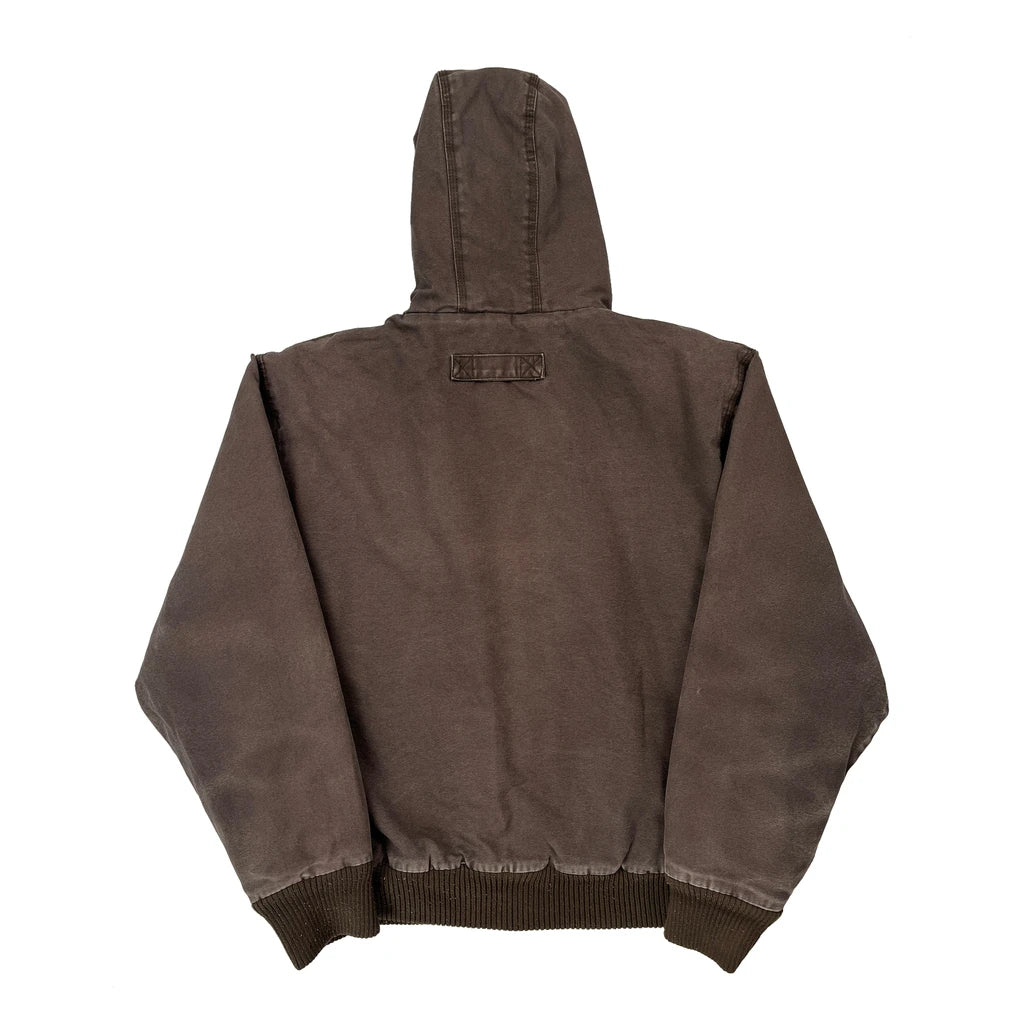 Falls Creek Workwear Jacket - Large Brown Cotton - Image 2