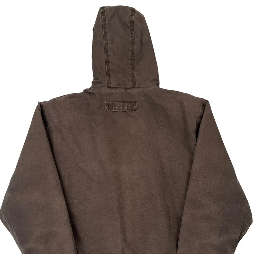 Falls Creek Workwear Jacket - Large Brown Cotton - Image 6