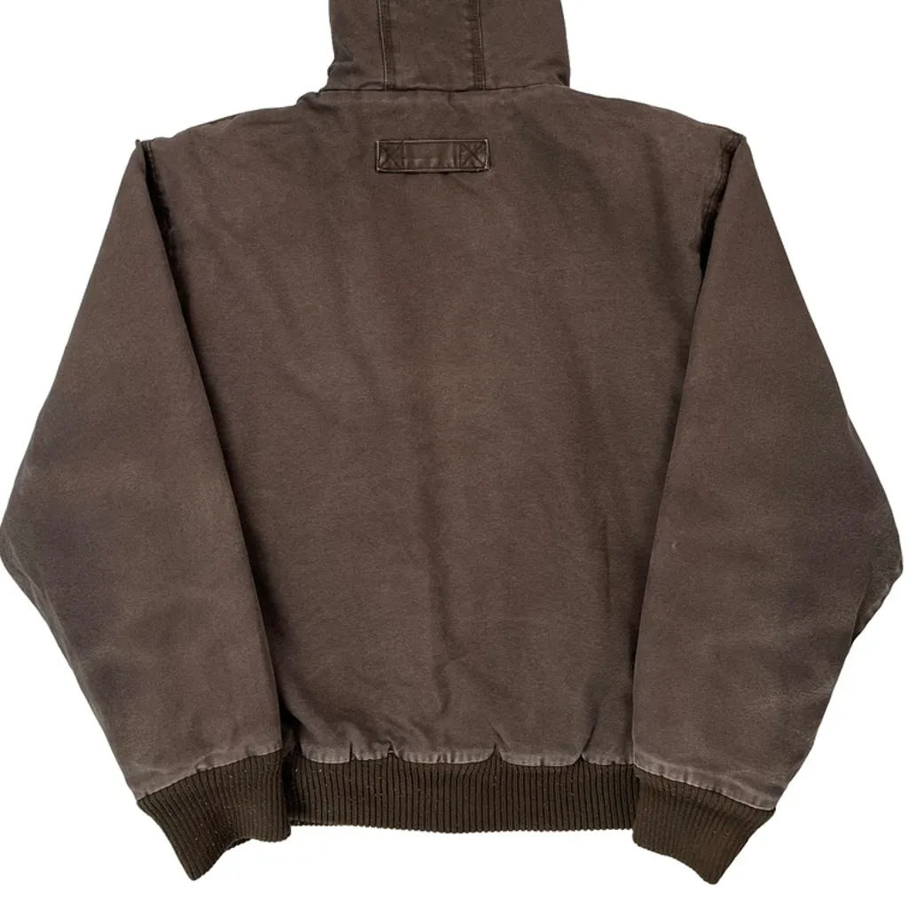Falls Creek Workwear Jacket - Large Brown Cotton - Image 7
