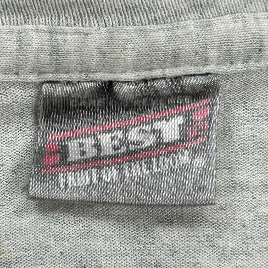 Farm Scene With Tractor Fruit Of The Loom Graphic T-Shirt - Large Grey Cotton - Image 4