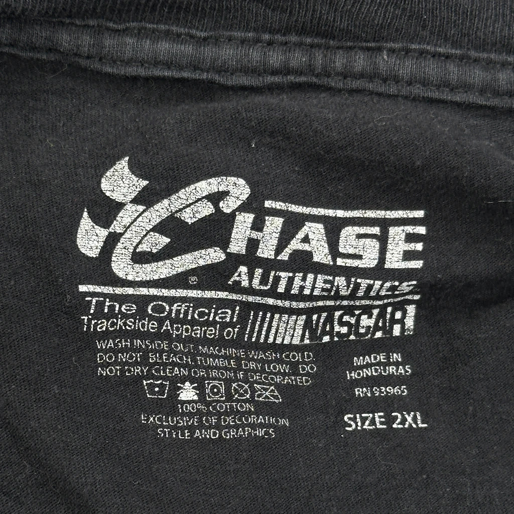 Farmers Insurance Chase Authentics Nascar T-Shirt - 2XL Black Cotton - Image 3