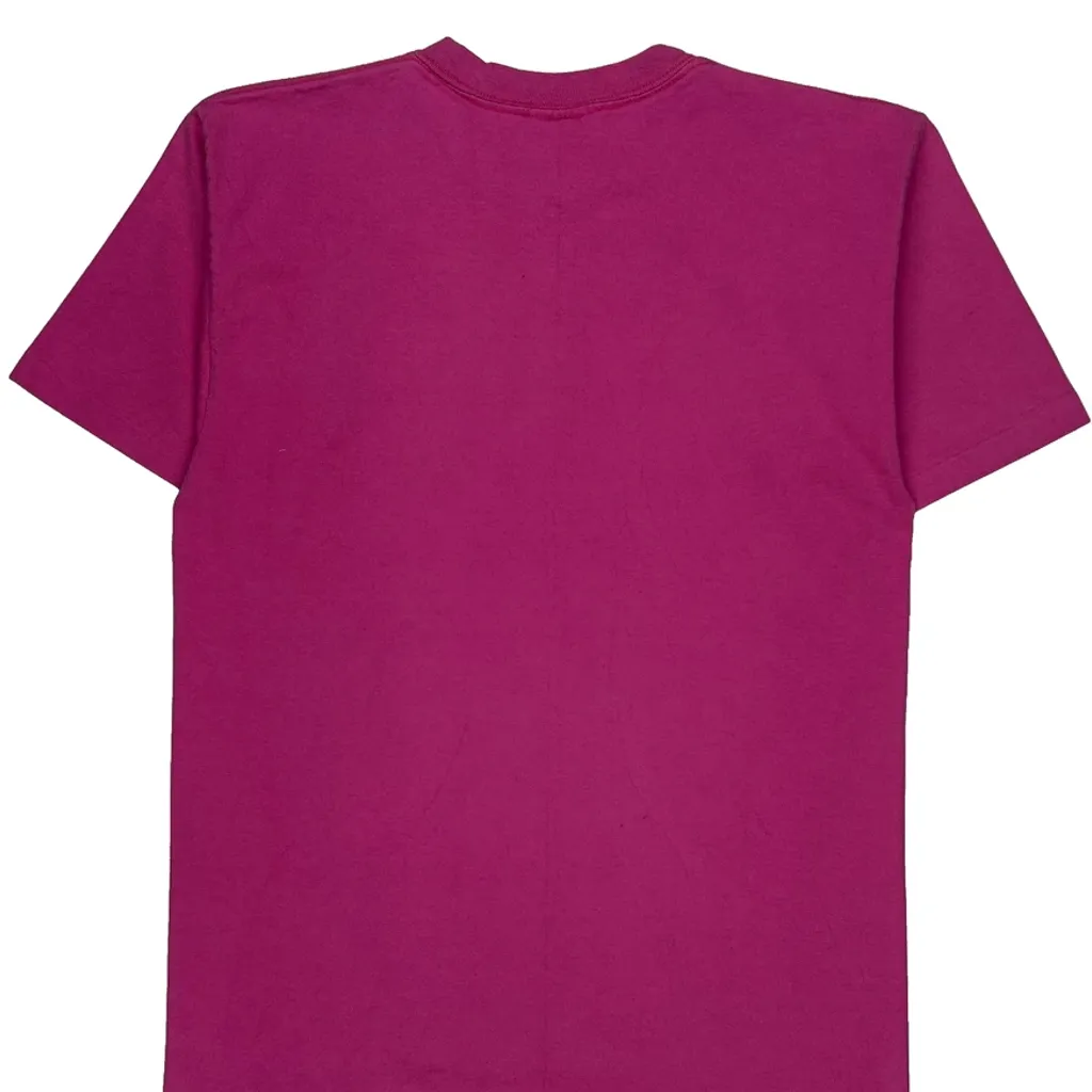 Fashion Gear Single Stitch T-Shirt - Large Pink Cotton - Image 6