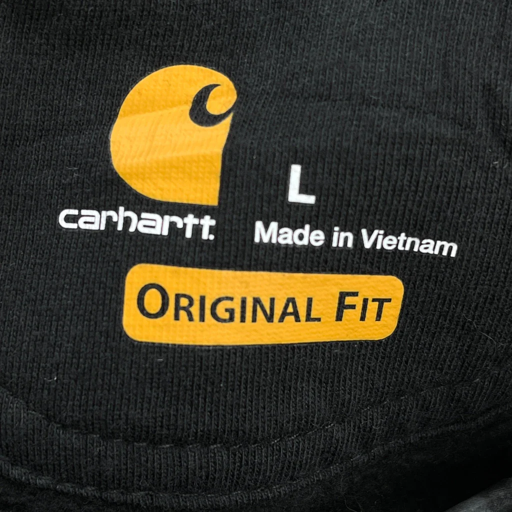 Fat Penguin Snow & Ice Control Carhartt Hoodie - Large Black Cotton - Image 3