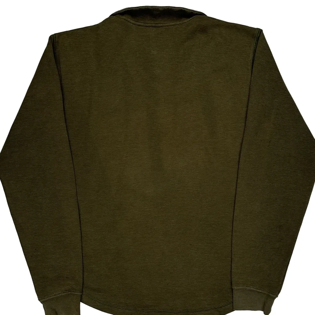 Fh Carhartt 1/4 Zip - Medium Green Cotton - Image 7