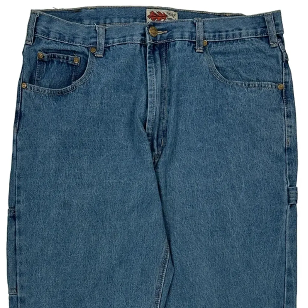 Field N Forest Carpenter Jeans - 34W 30L Blue Cotton - Image 10