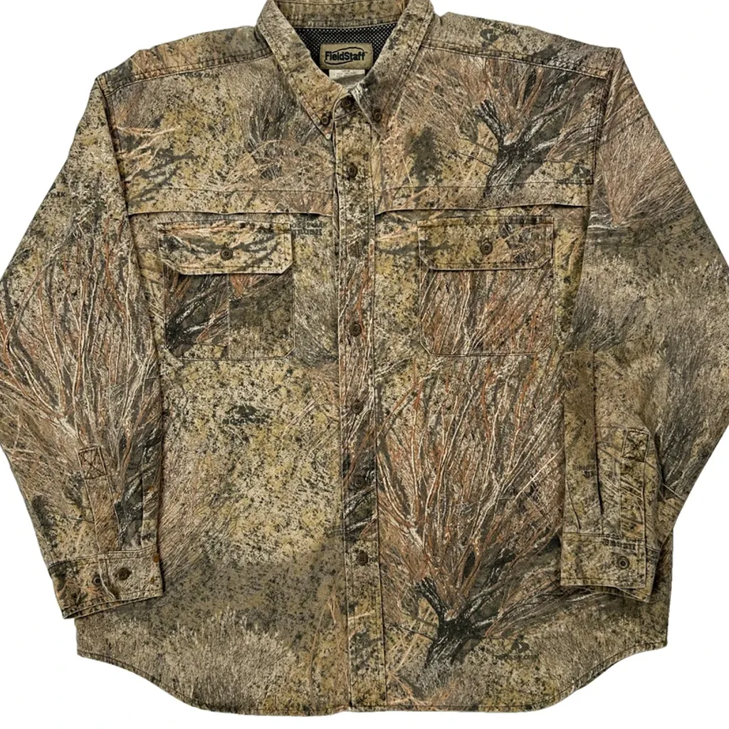Field Staff Camo Shirt - XL Camo Cotton Blend - Image 5