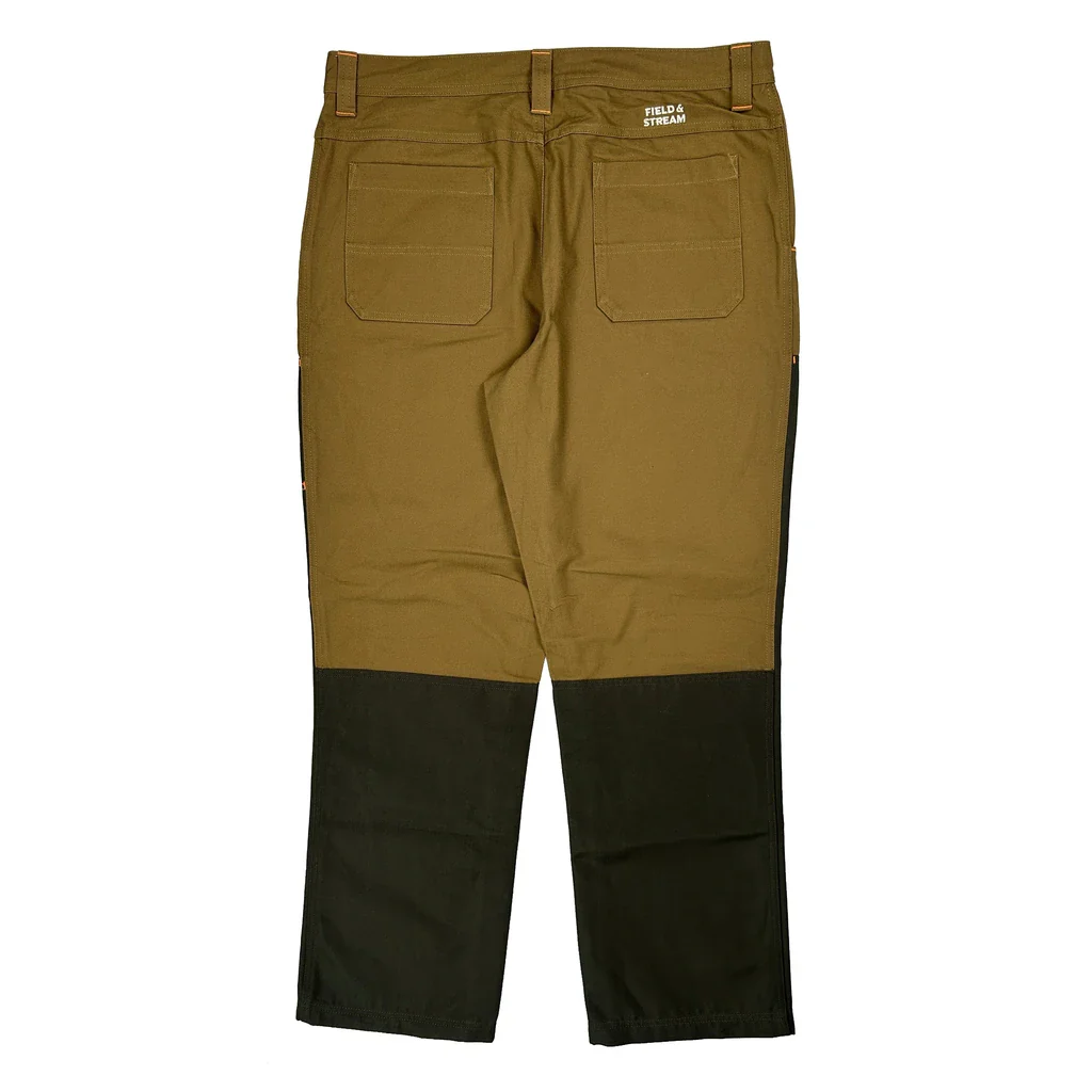 Field & Stream Workwear Cargo Trousers - 38W 31L Brown Cotton