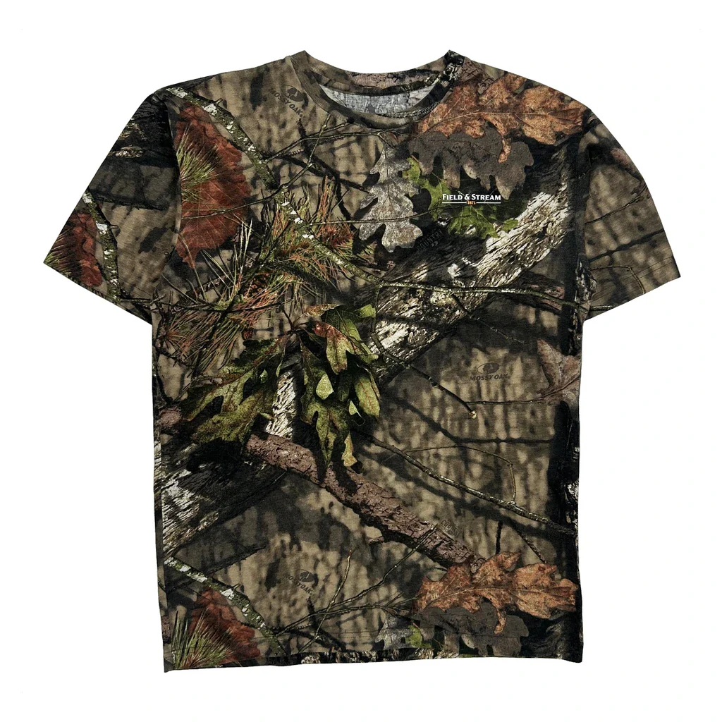 Field & Stream T-Shirt - Medium Camo Cotton - Image 2
