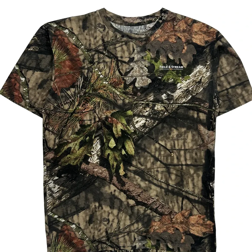 Field & Stream T-Shirt - Medium Camo Cotton - Image 7