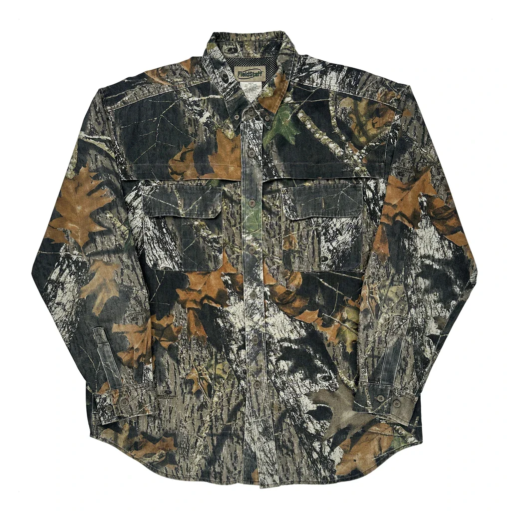 Fieldmaster Camo Shirt - Large Camo Cotton Blend