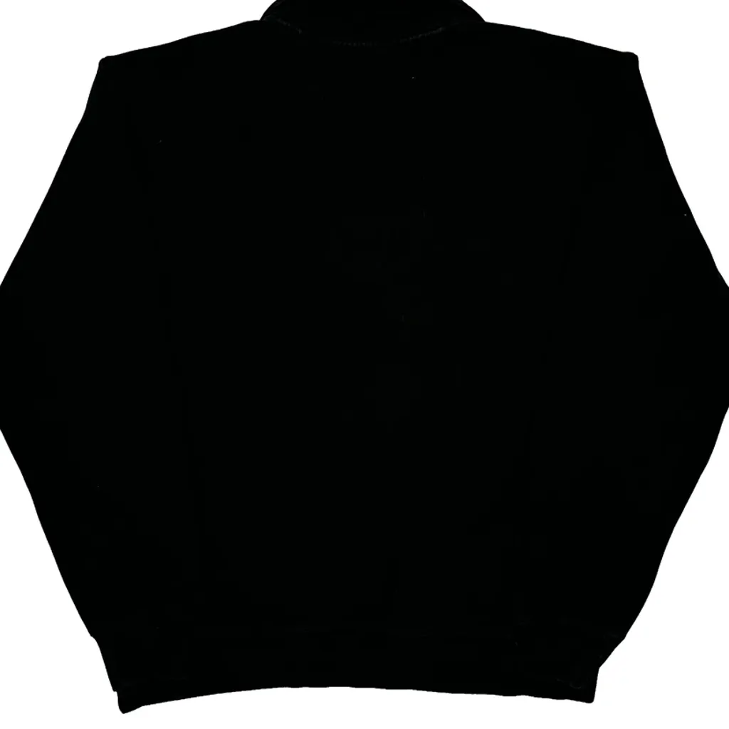 Fila 1/4 Zip - Medium Black Cotton - Image 6