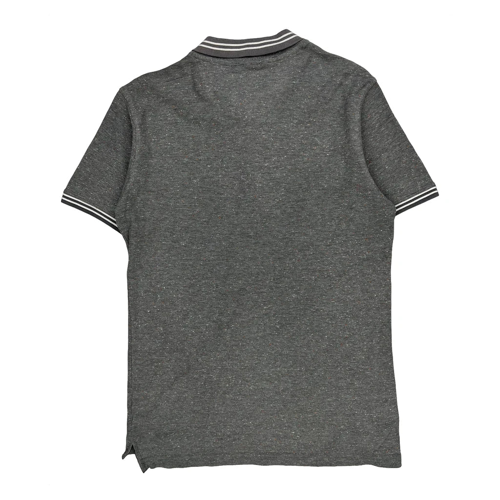 Fila Polo Shirt - Medium Grey Cotton Blend - Image 2